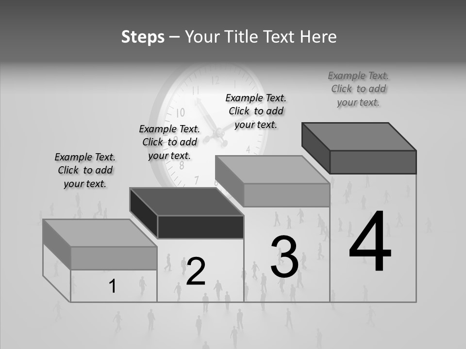 Small Life Businessman PowerPoint Template