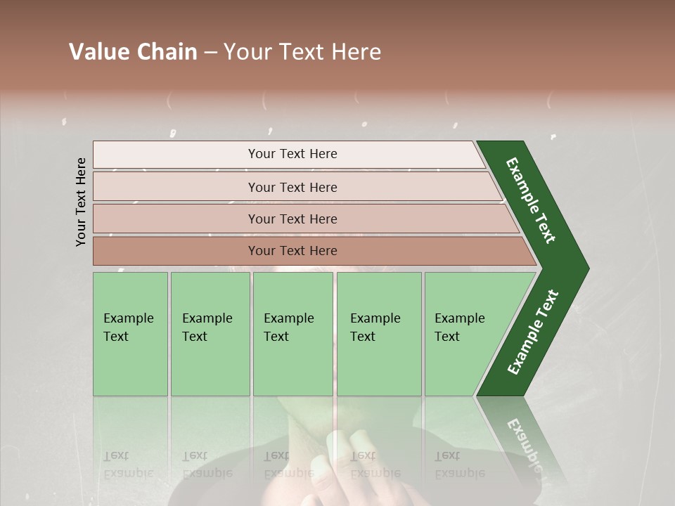 Incertitude Blackboard Mind PowerPoint Template