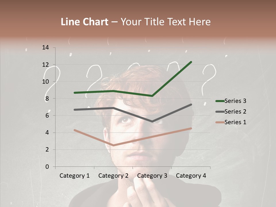 Incertitude Blackboard Mind PowerPoint Template