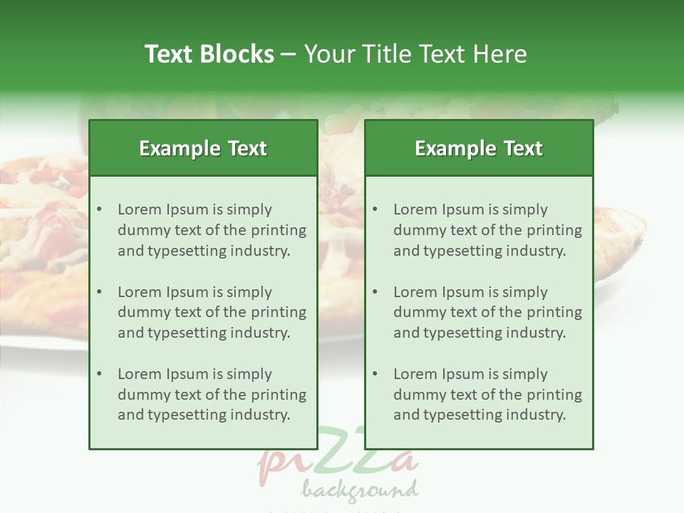 Junk Tasty Takeout PowerPoint Template