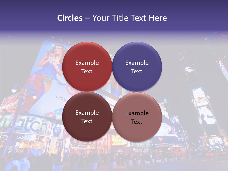 York Speed Panorama PowerPoint Template