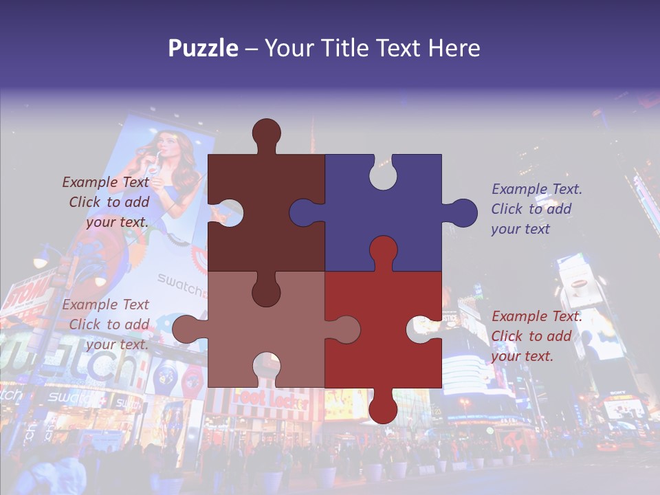 York Speed Panorama PowerPoint Template