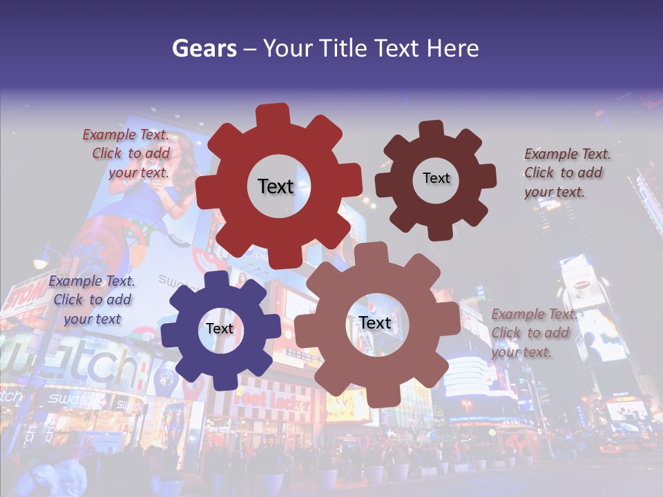 York Speed Panorama PowerPoint Template