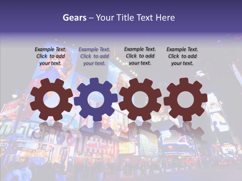 York Speed Panorama PowerPoint Template