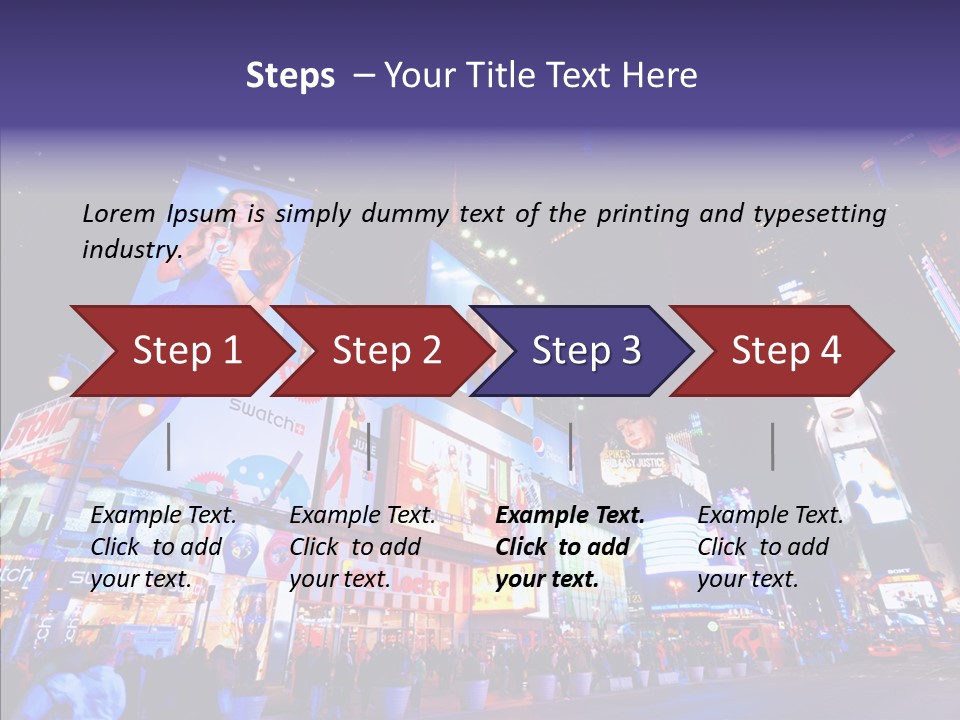 York Speed Panorama PowerPoint Template