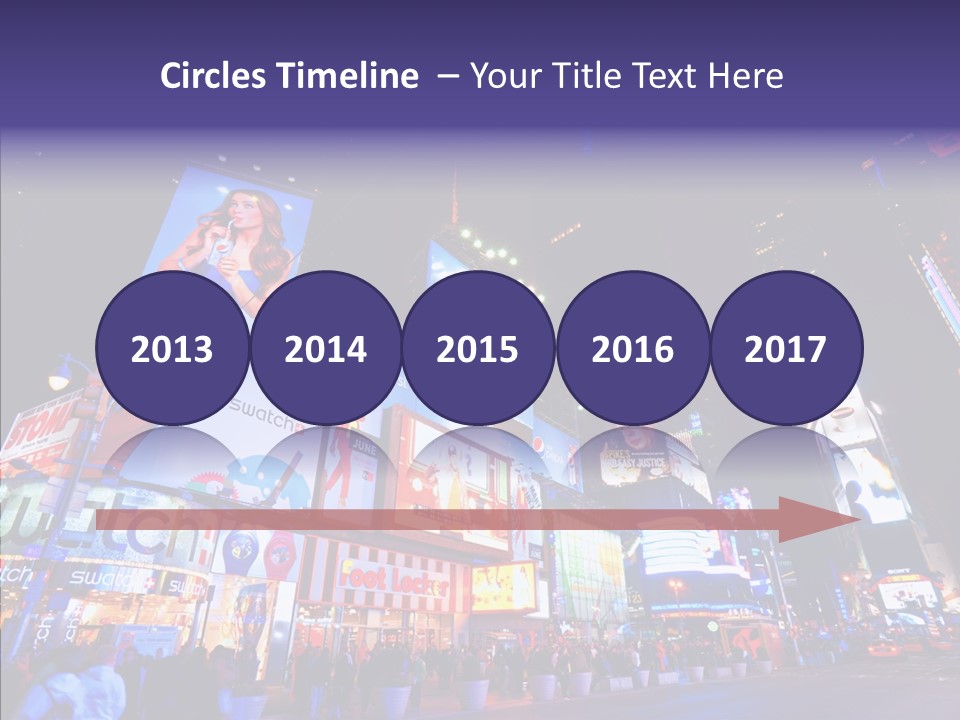 York Speed Panorama PowerPoint Template