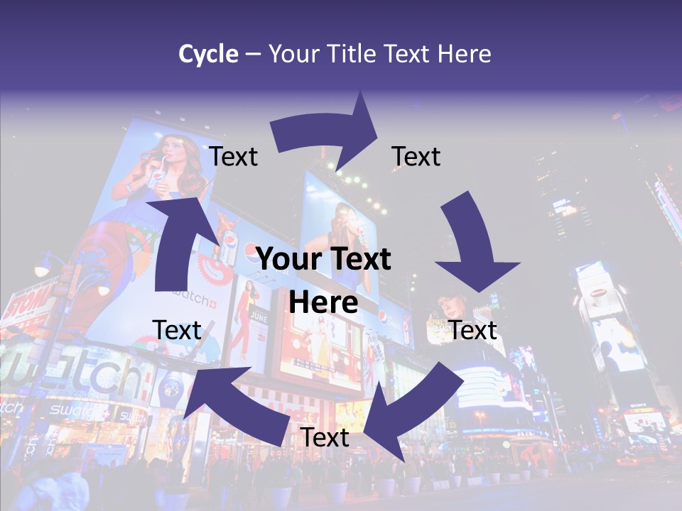 York Speed Panorama PowerPoint Template