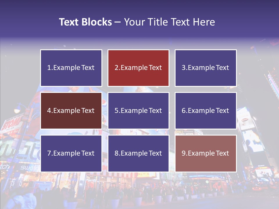 York Speed Panorama PowerPoint Template