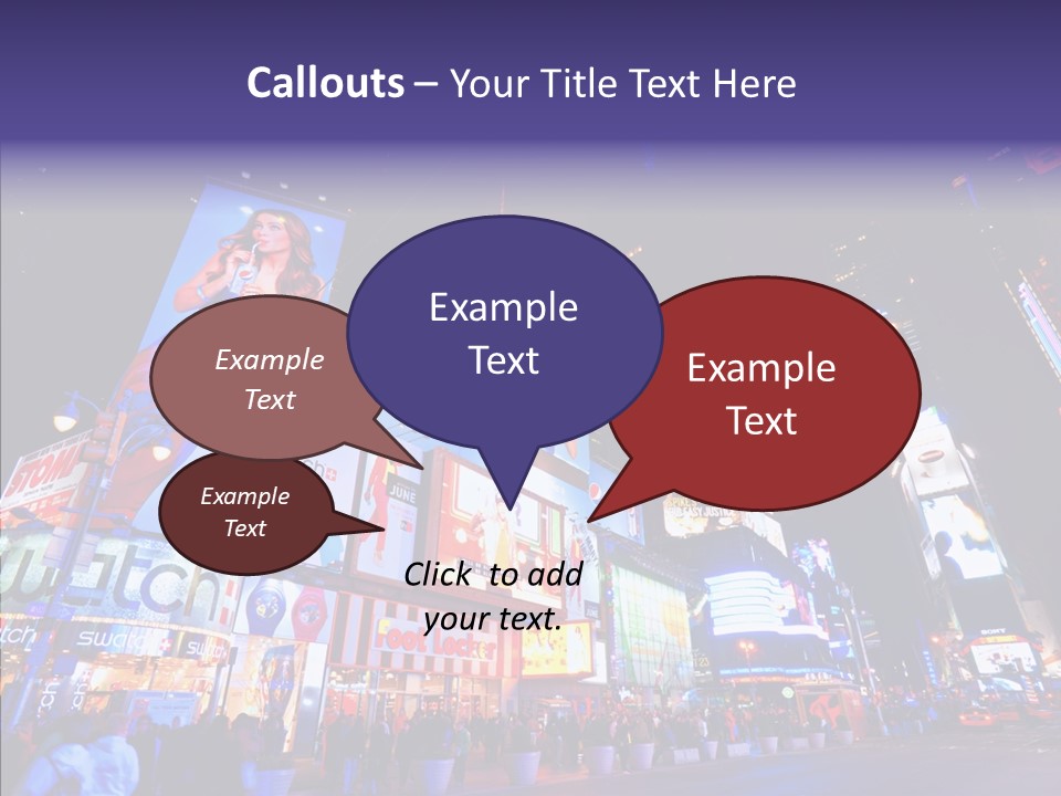 York Speed Panorama PowerPoint Template