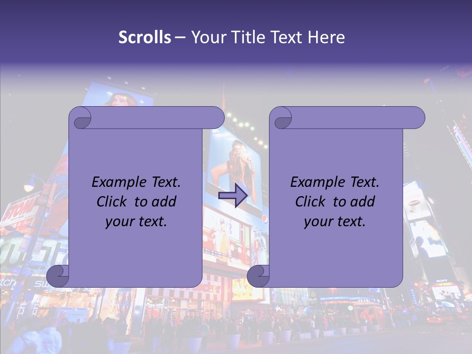 York Speed Panorama PowerPoint Template