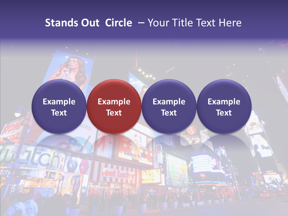 York Speed Panorama PowerPoint Template