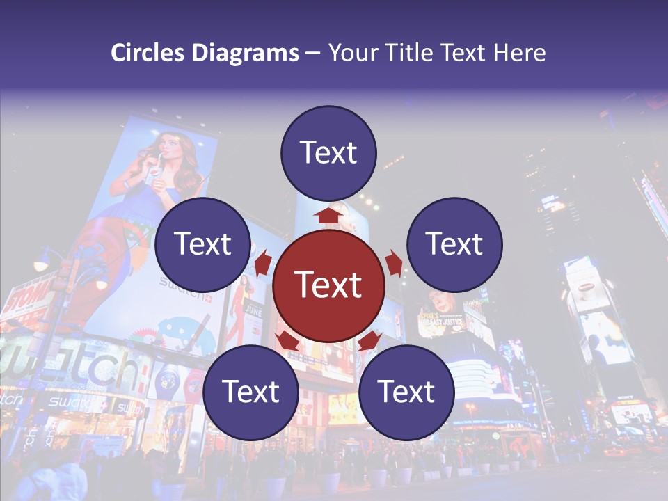 York Speed Panorama PowerPoint Template