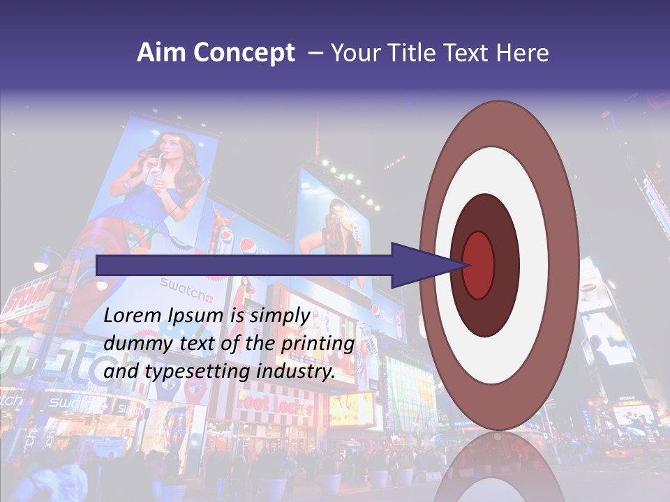 York Speed Panorama PowerPoint Template