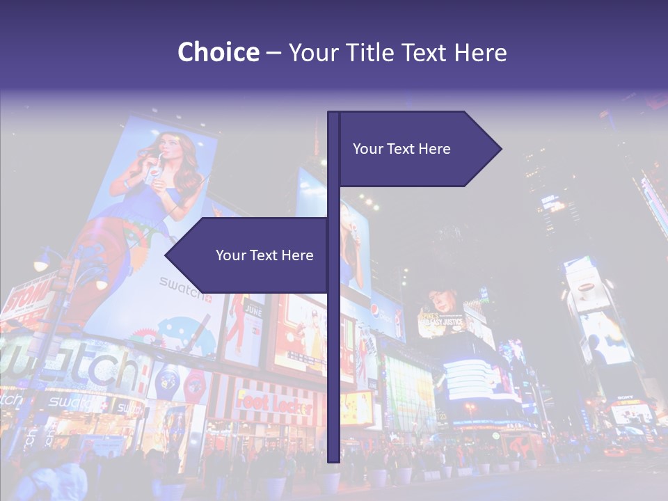 York Speed Panorama PowerPoint Template
