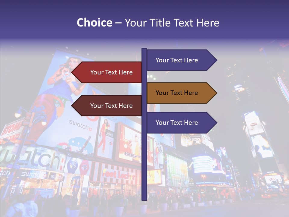 York Speed Panorama PowerPoint Template