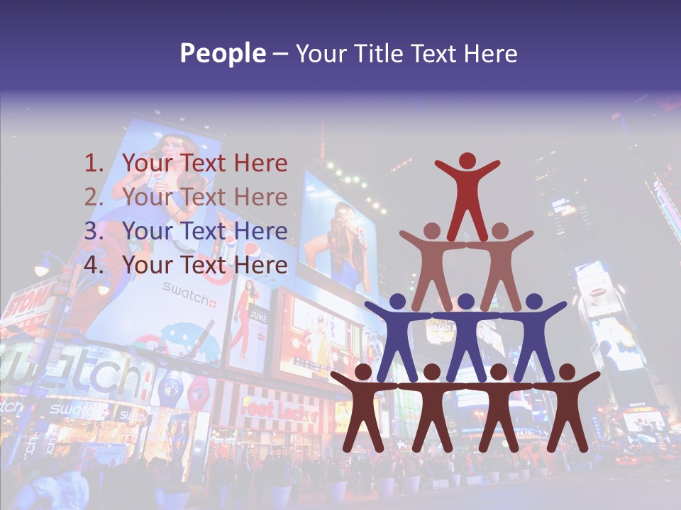 York Speed Panorama PowerPoint Template