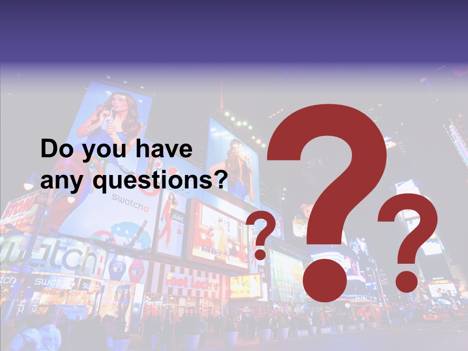 York Speed Panorama PowerPoint Template