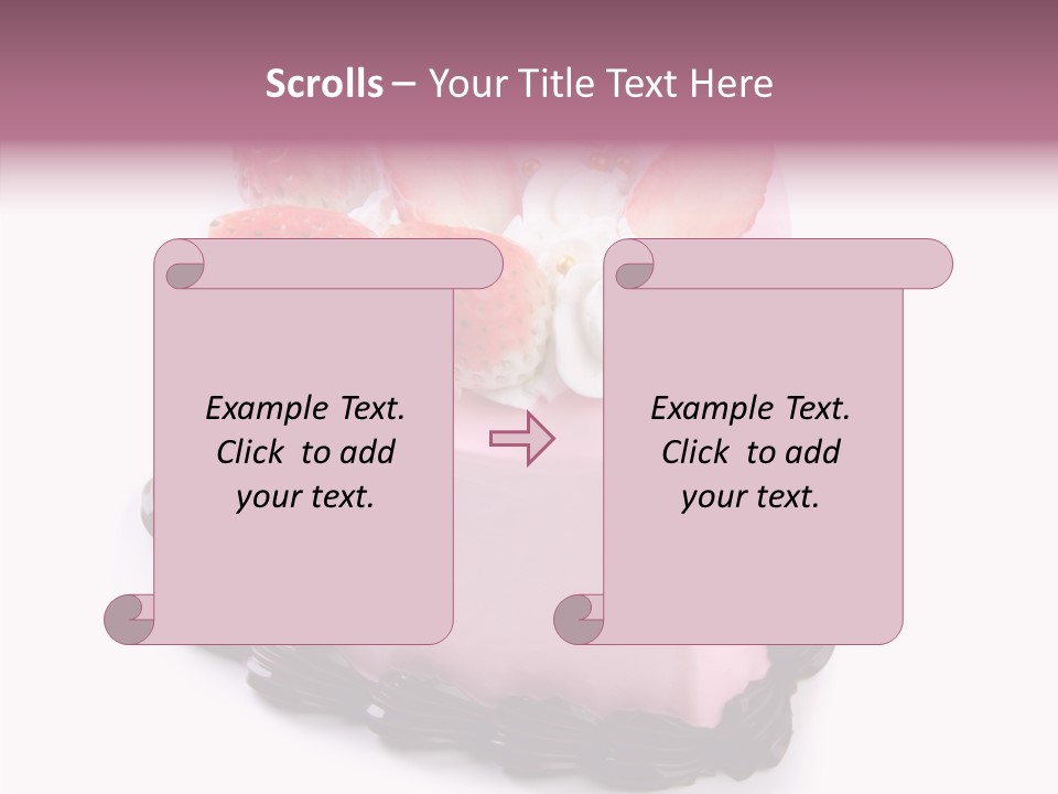Lollipop Green Love PowerPoint Template