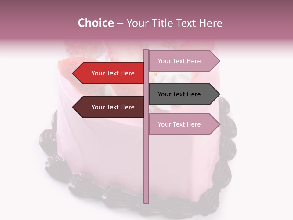 Lollipop Green Love PowerPoint Template