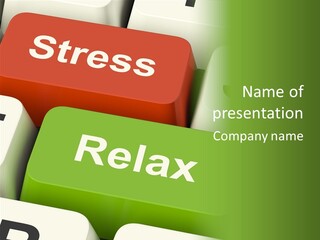 Stressing Overload Relief PowerPoint Template