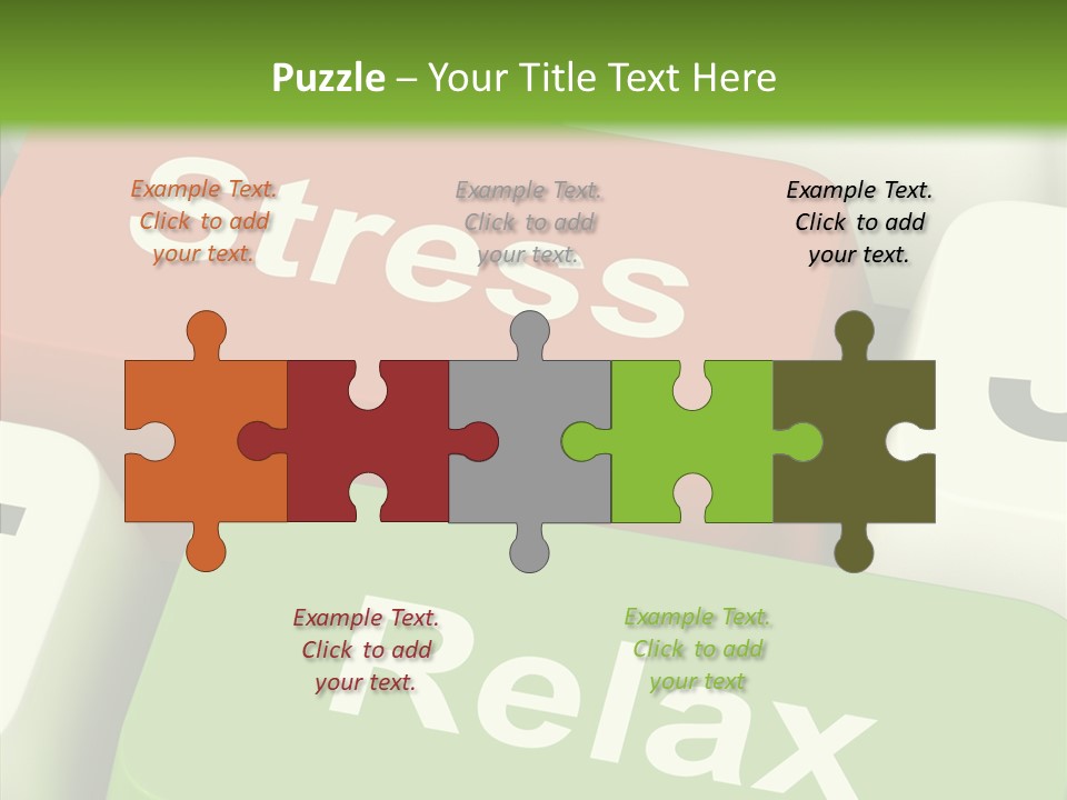 Stressing Overload Relief PowerPoint Template