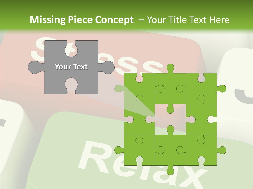 Stressing Overload Relief PowerPoint Template