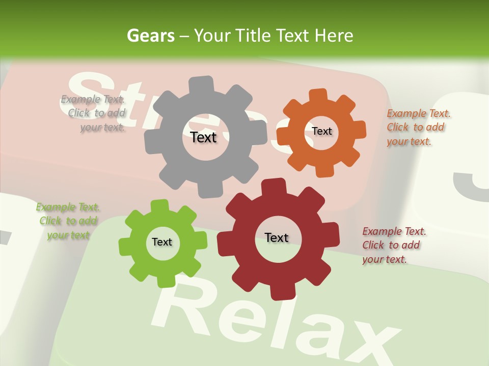 Stressing Overload Relief PowerPoint Template