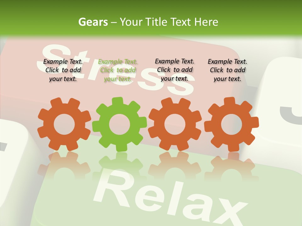 Stressing Overload Relief PowerPoint Template