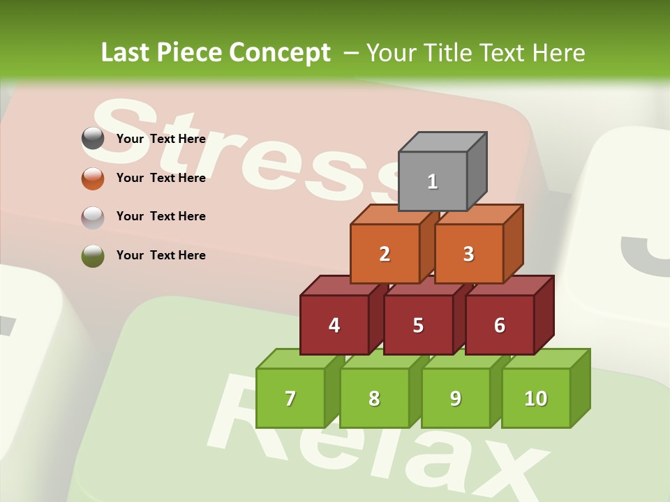Stressing Overload Relief PowerPoint Template