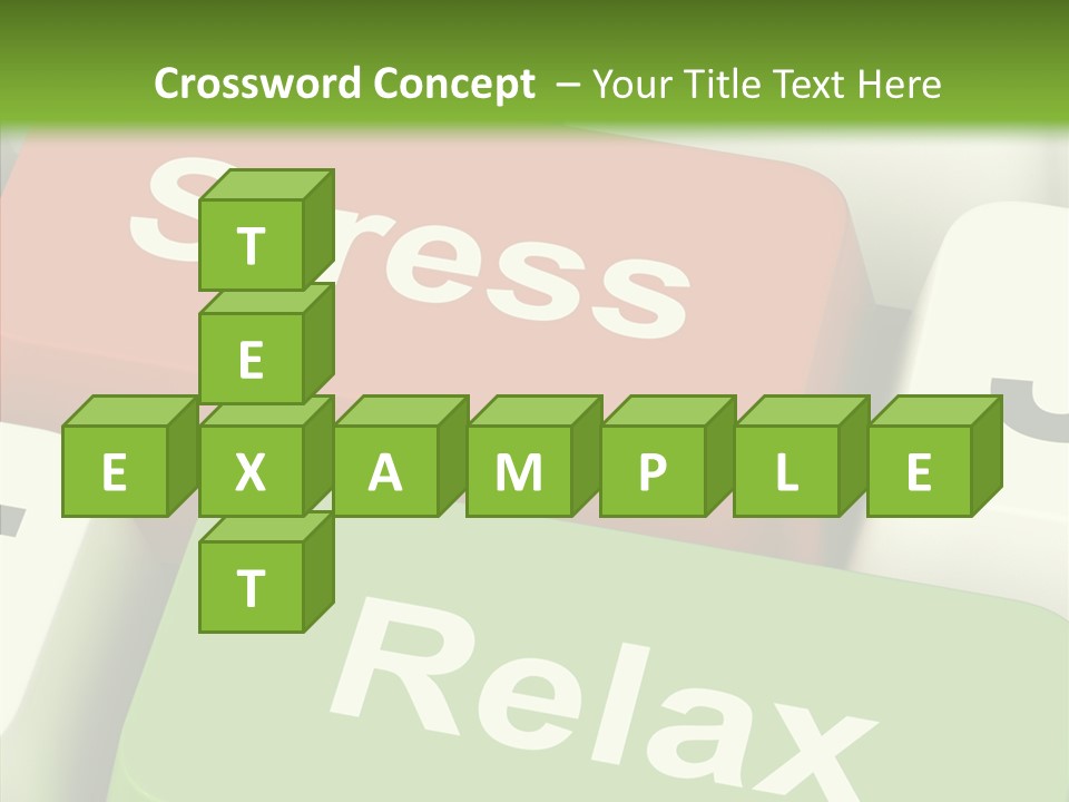 Stressing Overload Relief PowerPoint Template