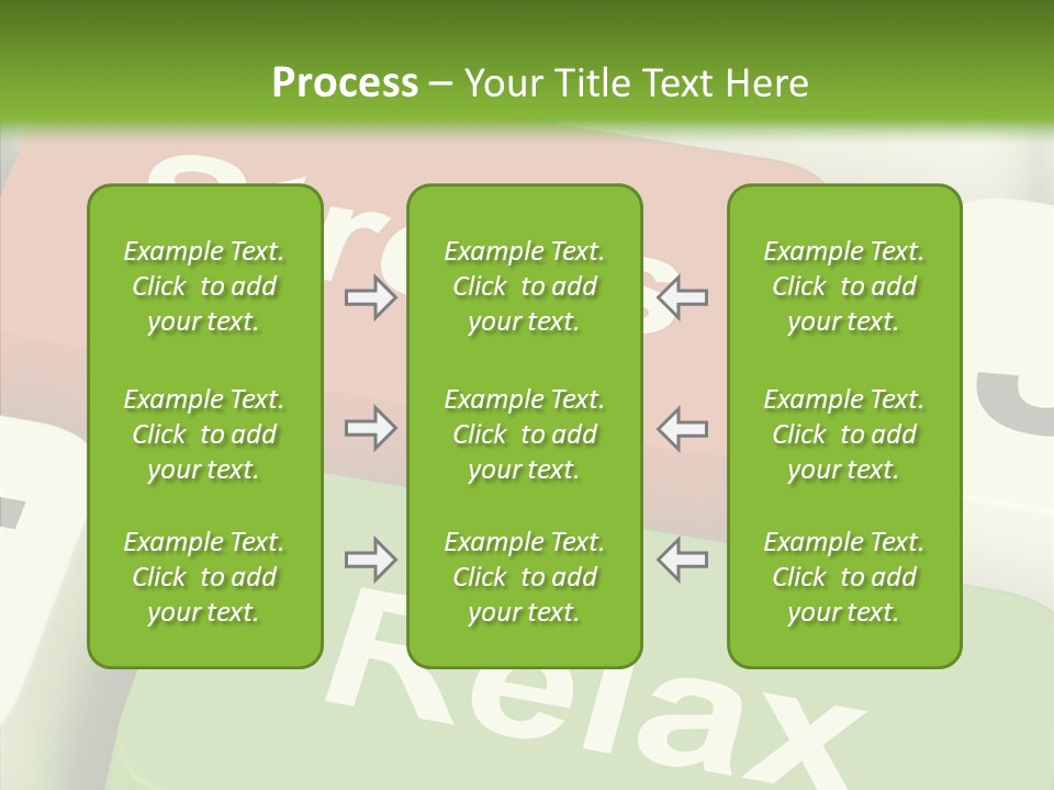 Stressing Overload Relief PowerPoint Template