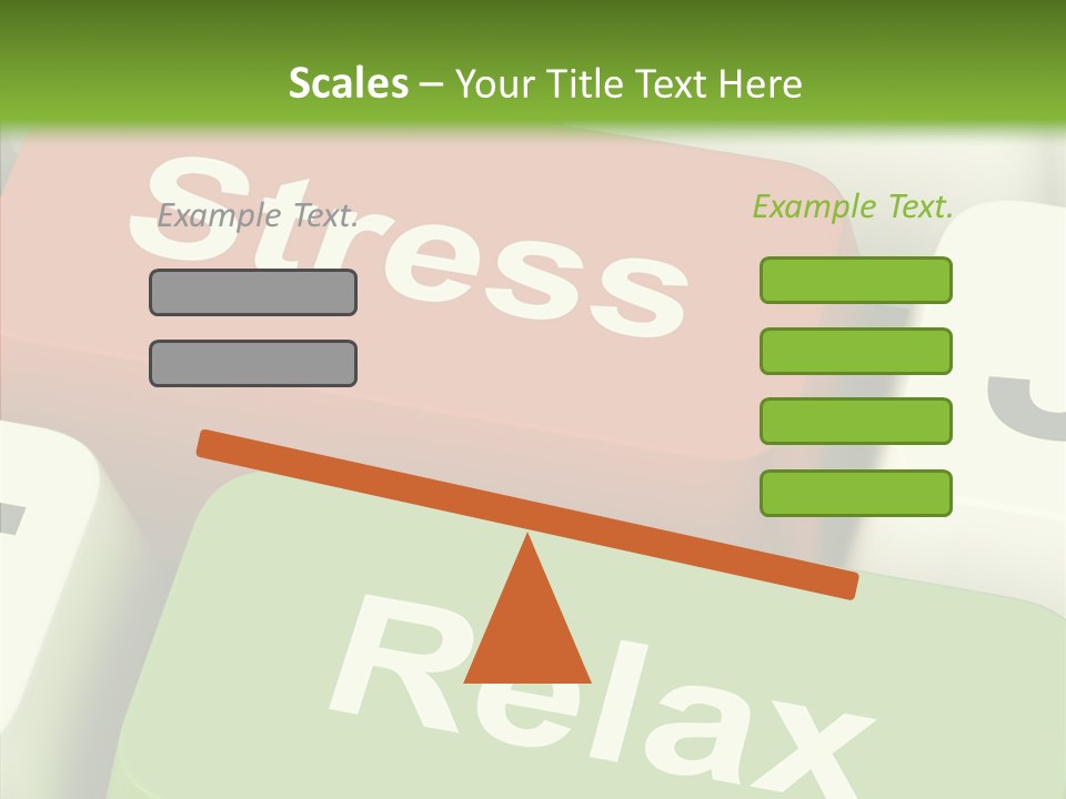 Stressing Overload Relief PowerPoint Template