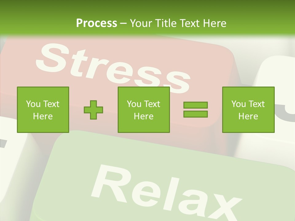 Stressing Overload Relief PowerPoint Template