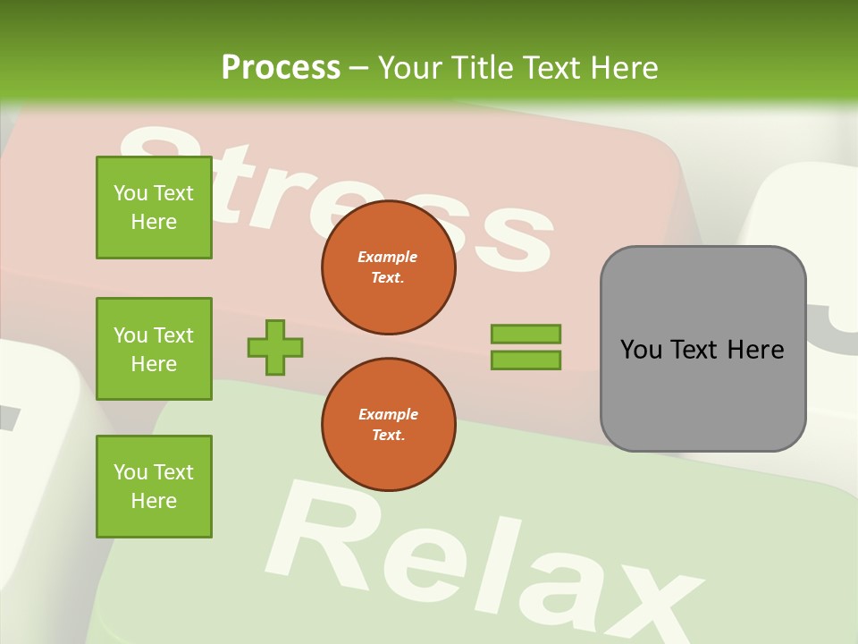 Stressing Overload Relief PowerPoint Template