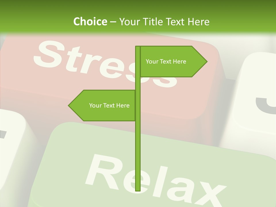 Stressing Overload Relief PowerPoint Template