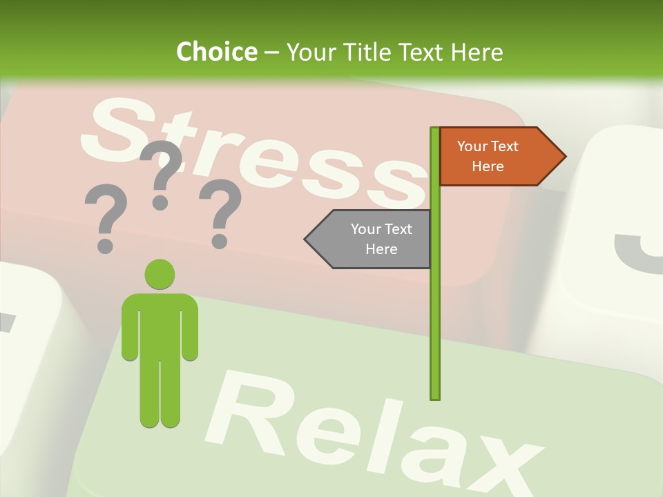 Stressing Overload Relief PowerPoint Template