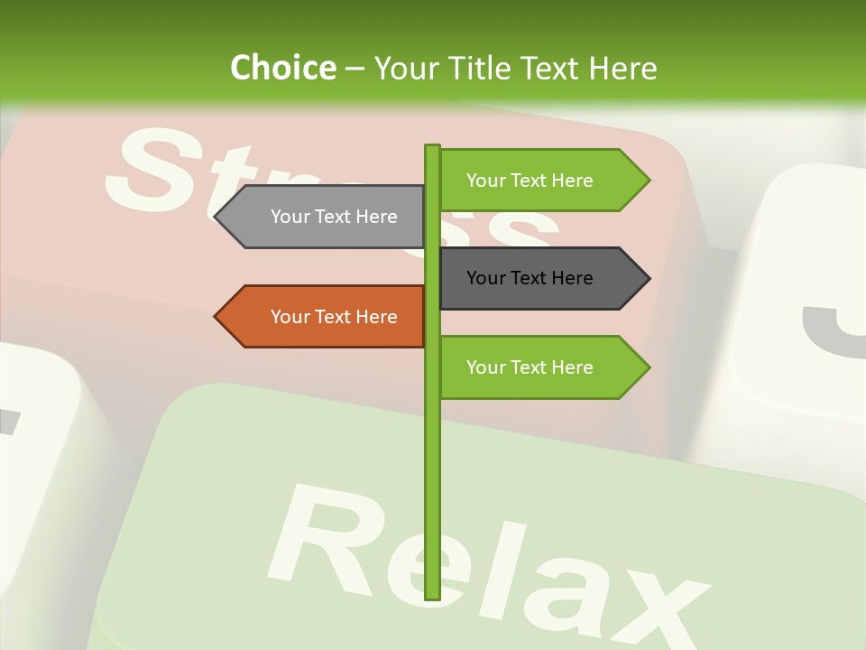 Stressing Overload Relief PowerPoint Template