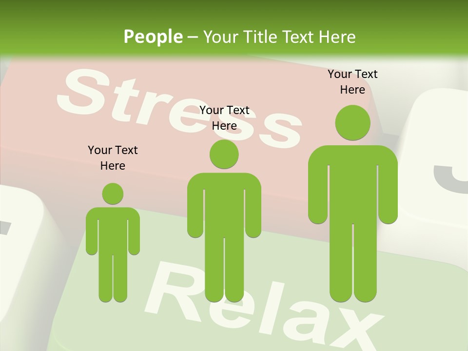 Stressing Overload Relief PowerPoint Template