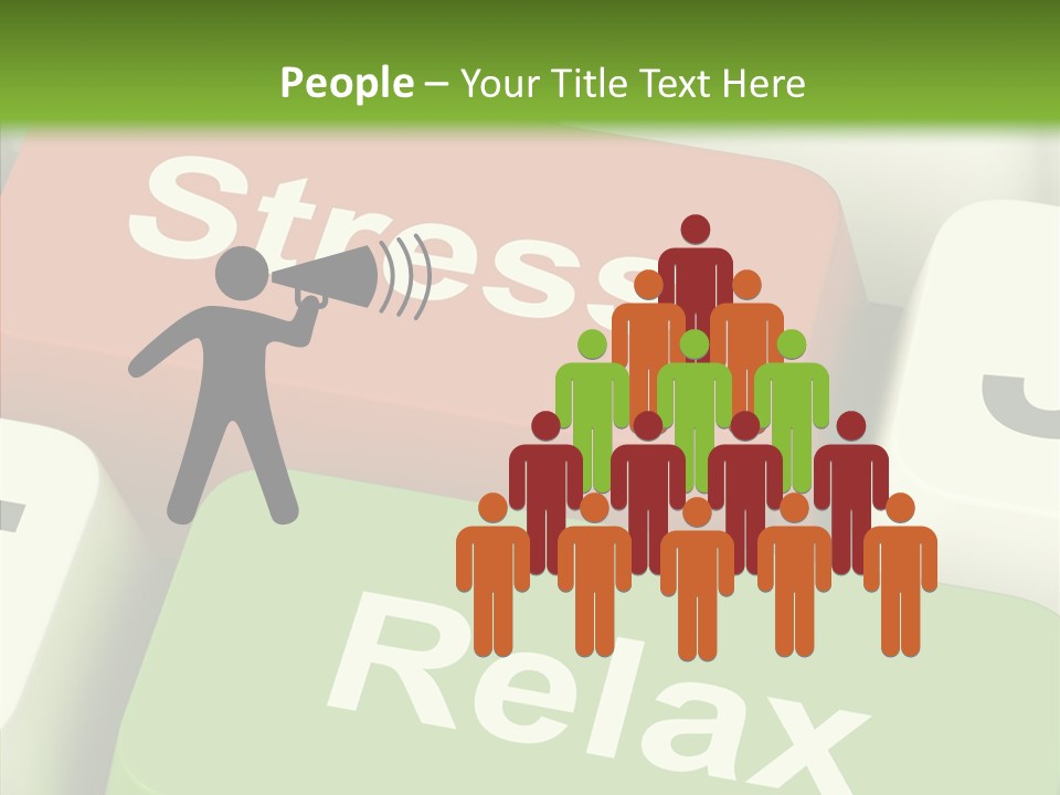 Stressing Overload Relief PowerPoint Template