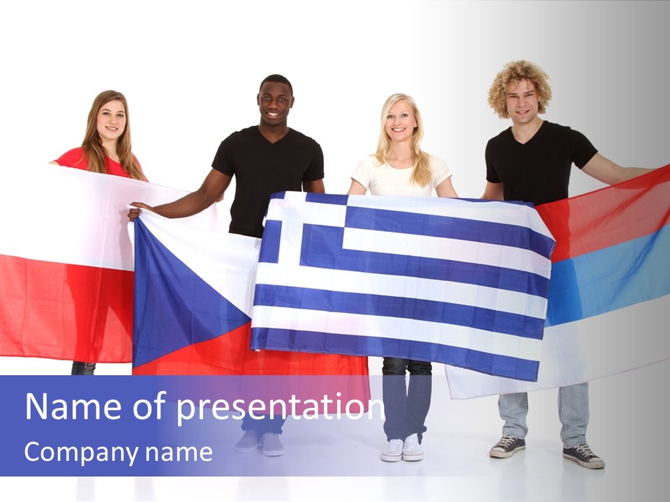 Men Poland Russia PowerPoint Template