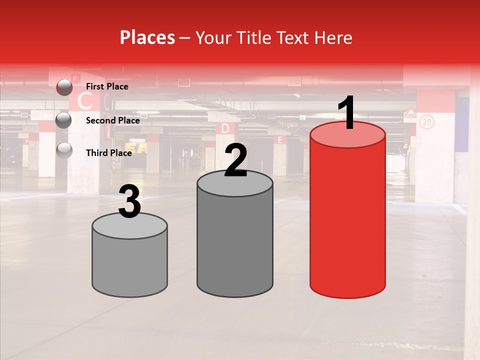 Vehicle Nobody Parking PowerPoint Template