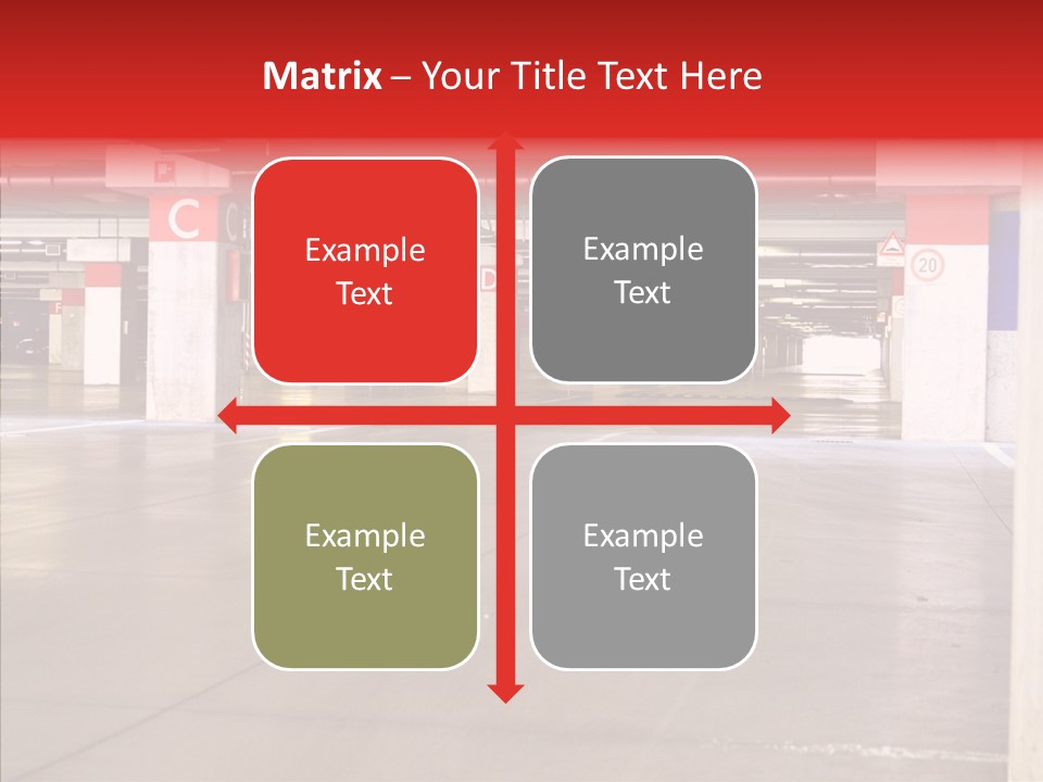 Vehicle Nobody Parking PowerPoint Template