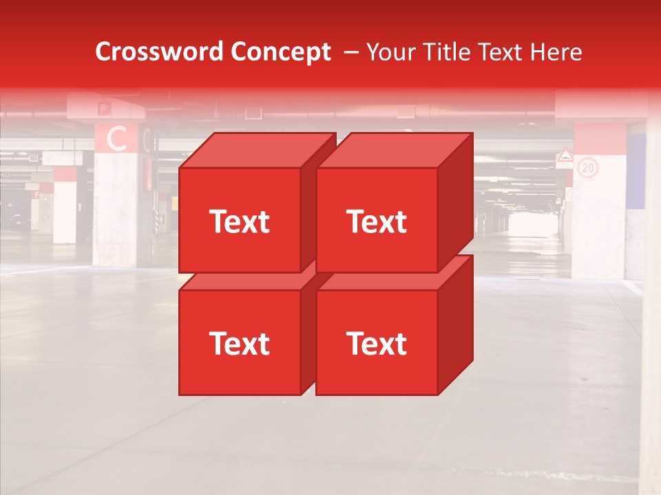 Vehicle Nobody Parking PowerPoint Template