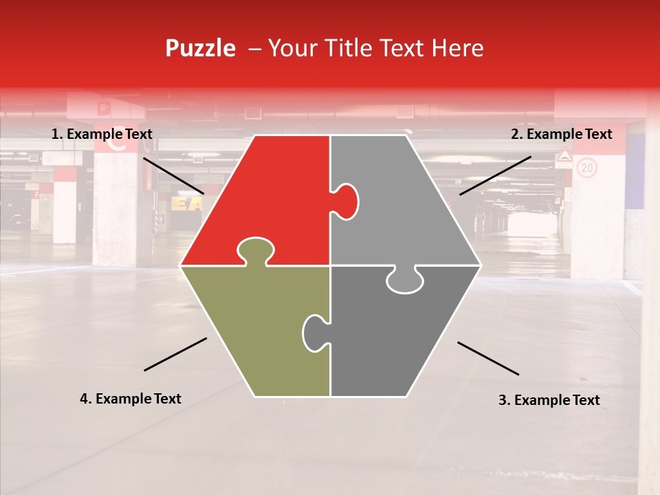 Vehicle Nobody Parking PowerPoint Template