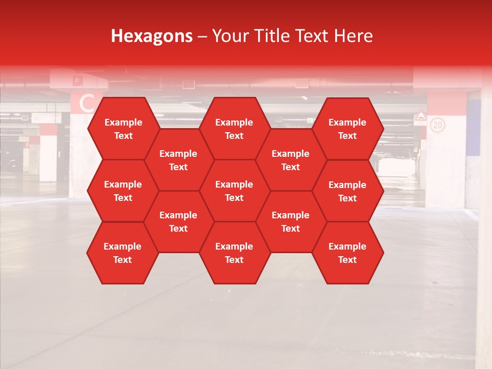 Vehicle Nobody Parking PowerPoint Template