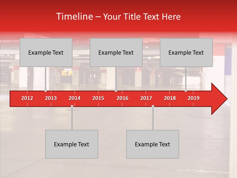 Vehicle Nobody Parking PowerPoint Template
