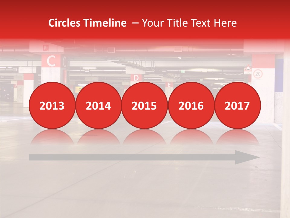 Vehicle Nobody Parking PowerPoint Template