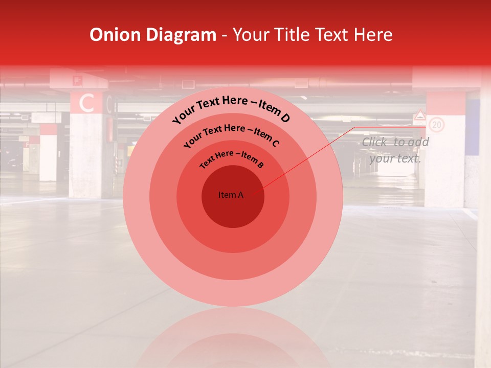 Vehicle Nobody Parking PowerPoint Template