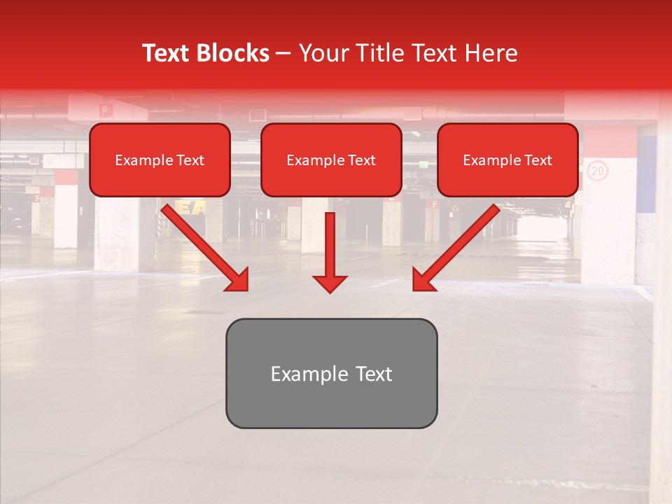 Vehicle Nobody Parking PowerPoint Template