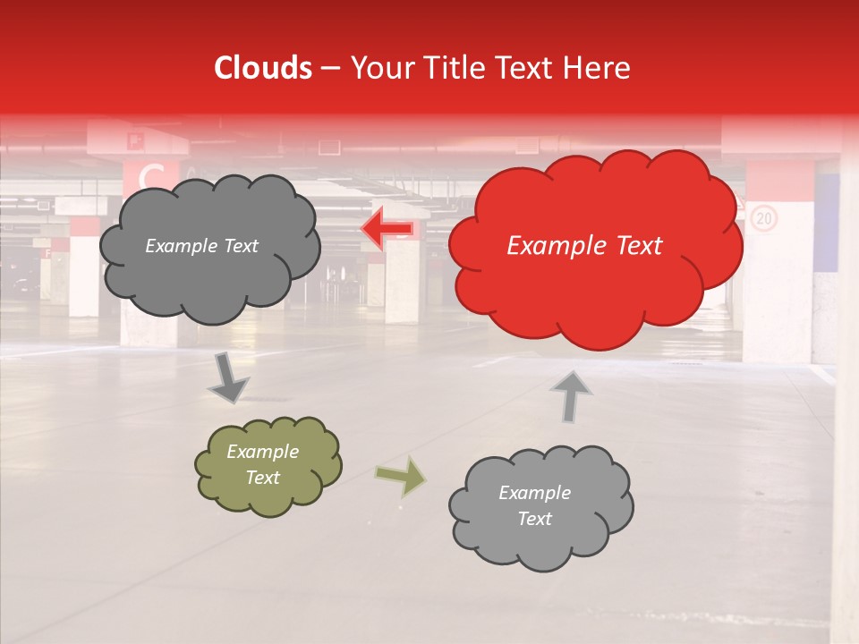 Vehicle Nobody Parking PowerPoint Template
